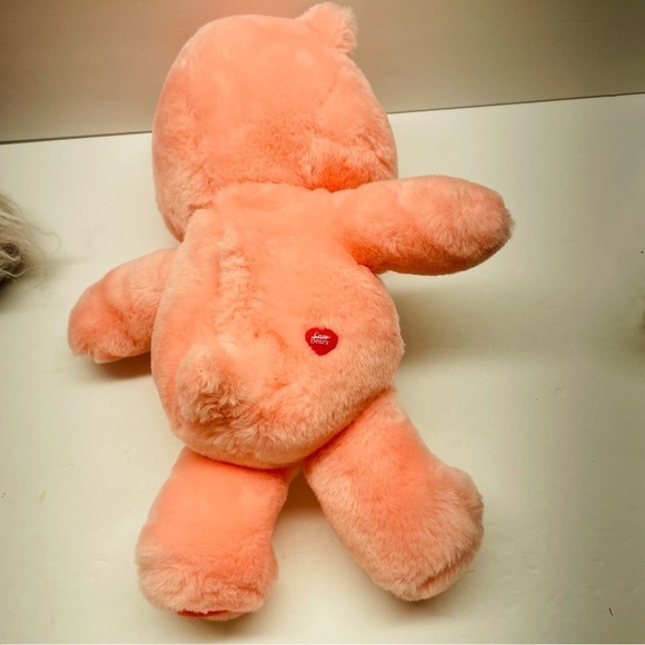 2003 TCFC Care bear 12'' Cheer Bear Talking Plush Rainbow Pink;She Talks,Vintage - Picture 5 of 11